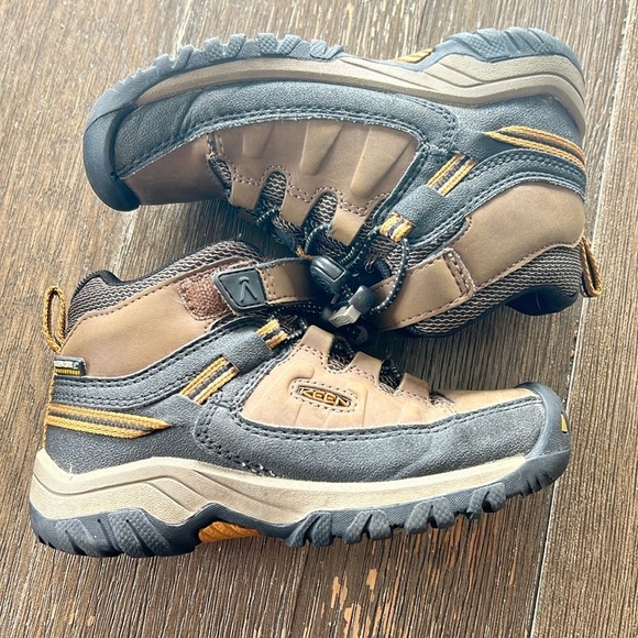 Keen Other - Keen Targhee Mid Boots toddler little kid Brown Hiking Shoes Waterproof Size 11